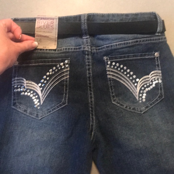 NWT Girls size 14 denim Bermuda short - Picture 2 of 3